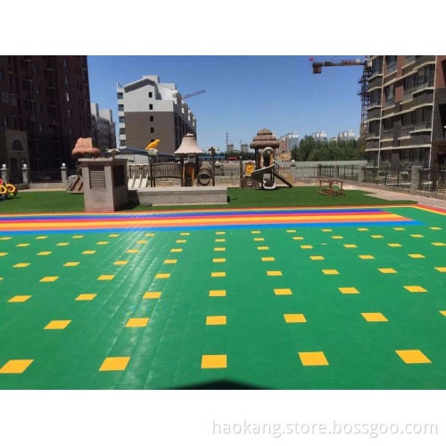 kindergarten use,outdoor use,interlocking tiles